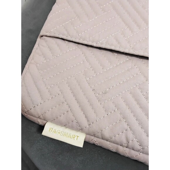 BAGSMART Laptop Sleeve Bag Compatible with MacBook 13-13.3 Inch, Baby Pink - Picture 3 of 5